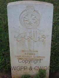 Dar Es Salaam War Cemetery - Gehua, 